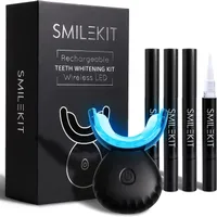 White smiles at your fingertips: Wireless Whitening Kit with LED acceleration for home use