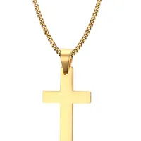 Beautiful male necklace with cross