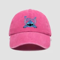 Căciulă trendy unisex pentru copii cu motivul personajului preferat Stitch