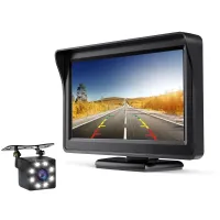 Kamera Parkingowa LED z monitorem LCD