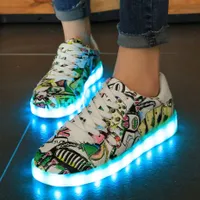 Papuci sport luminoși pentru copii A364