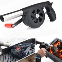 Portable hand drive for BBQ, camping and fire making - Effective and easy to use barbecue accessories