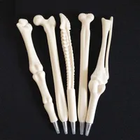 Prepisovačky v tvare kostí - 5 kusov (5 kusov Biela)