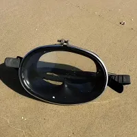 Swimming glasses with panoramic view 180°, wide angle of view, underwater, single-piece