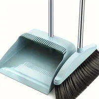 Home broom and broom with scoop set