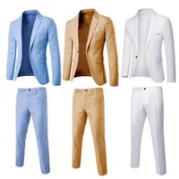 Trendy men's suit with pocket Cladence