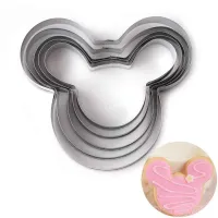 Set de forme pentru prăjituri Mickey Mouse | 5 bucăți