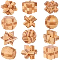 Puzzle educativ din lemn pentru copii