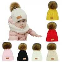 Baby winter cap Ruby