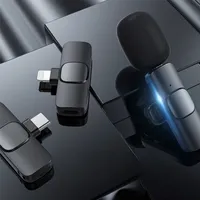 Bezprzewodowy mikrofon lapelowy z automatyczną redukcją hałasu