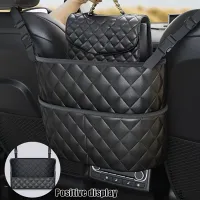 Practical car organizer for seat - Room for phones, purses, documents and more