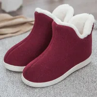 Chaussons d'intérieur en peluche isolés