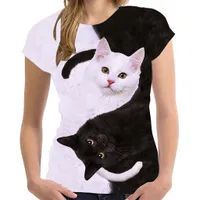 Women's modern Cat T-shirt