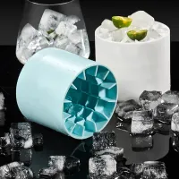 Formă de silicon pentru cuburi de gheață în formă de găleată