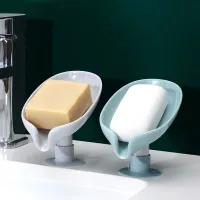 Praktický držák na mýdlo ve tvaru listu