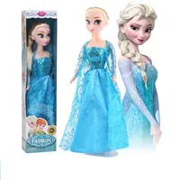 Detské roztomilé bábiky princezné Elsa a Anna