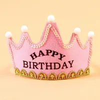 Luminous birthday crown