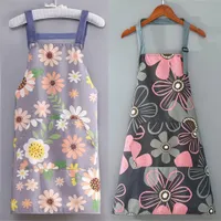 Beautiful floral kitchenproof apron for women for cooking and cleaning