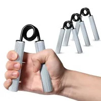 Metal hand grip strengthener, 3 load levels, for hand strength training and rehabilitation