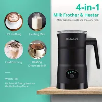 1pc Electric milk foam 4v1 - Coffee maker with hot & cold milk, Coffee maker Accessories