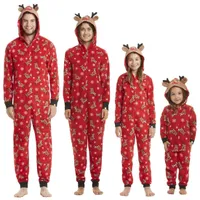 Family Christmas jumpsuit with reindeer