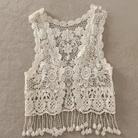 Girl's crochet vest