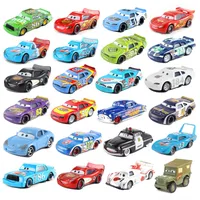 Children cars with the motive of the characters from the movie Cars