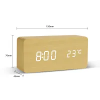 Design multifunctional clock (brick-shaped, with rounded edges)