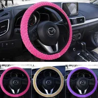 Hairy steering wheel cover Or05