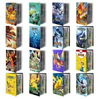 Stylish modern trendy collectible card album with the theme of popular Pokémon