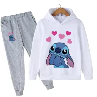 Ensemble de survêtement tendance pour enfants avec motif Stitch Lilian