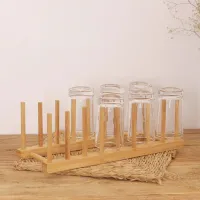 Bamboo kitchen rack