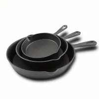 Cast iron Pan without Adhesive - For Perfect Friing