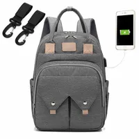 Multifunction stroller backpack with USB port