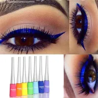 Coloured waterproof liquid eyeliner