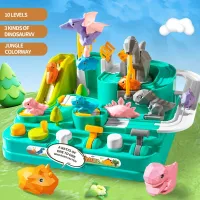 Toys Dinosaur Railways: Cascade Adventure for Boys and Girls © Puzzle Racing Tracks © Paramedic City © Pre-school educational toys for Toddlers