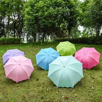Farebné vodeodolné dáždniky