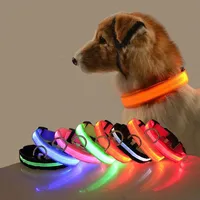 Glowing collar for dogs