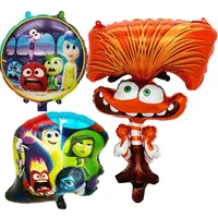 Balon din aluminiu cu imagini din basmul popular Inside Out 2