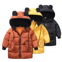 Children's winter jacket with ears