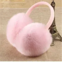 Cuffie in peluche morbido per l'inverno con colori assortiti per donne e ragazze per il tempo libero