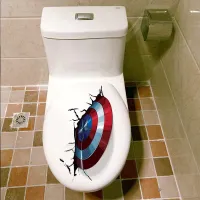 Naklejka 3D na sofie WC © Avengers