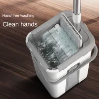 Touchless mop for all floors - for lazy people and quick cleaning