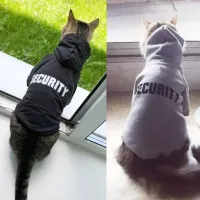 Uroczy strój dla kota Security