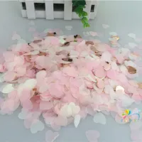 1000 pcs paper heart confetti for Valentine's Decoration