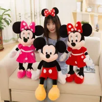 Cute plush toy Mickey and Minnie