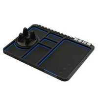 Anti-slip car mat with several compartments