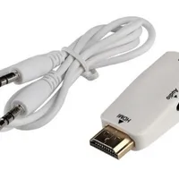 HDMI VGA adaptér samec a samica - 2 farby