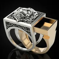 Bague créative pour homme avec espace de rangement et design à la mode Ramon