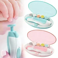 Electric nail clipper for infants with multifunctional manicure set